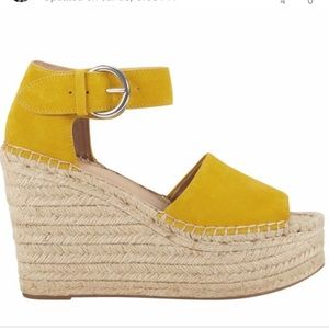 Marc Fisher Alida Yellow Suede